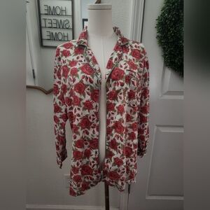 BedHead Floral Pajama Top Roses